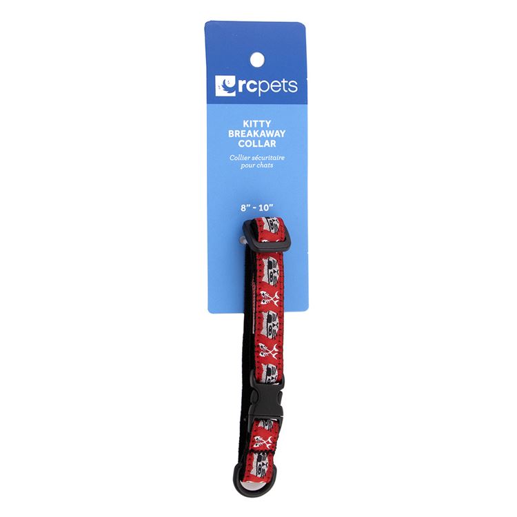 Picture of COLLAR FELINE RC BREAKAWAY Pirate Cat - 1/2in x 8in - 10in