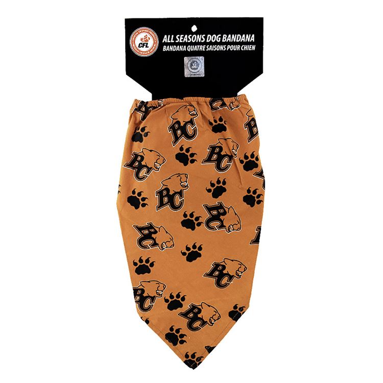 Picture of BANDANA CFL GEAR BC Lions logo - X Large