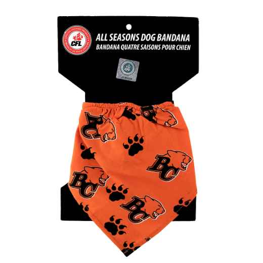 Picture of BANDANA CFL GEAR BC Lions logo - Medium