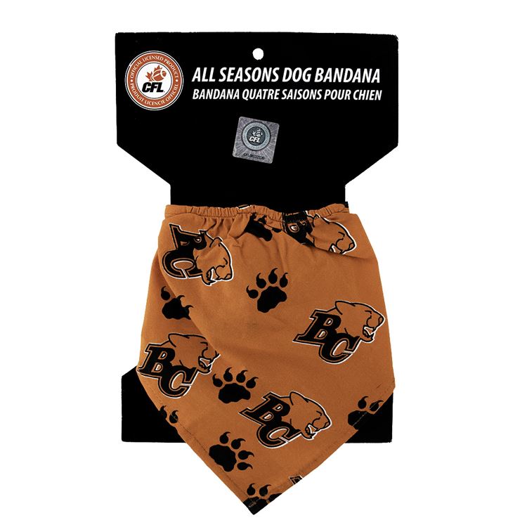 Picture of BANDANA CFL GEAR BC Lions logo - Medium