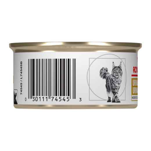 Picture of FELINE RC URINARY SO MODERATE CALORIE MORSELS in GRAVY - 24 x 85gm cans