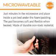 Picture of PET BED WARMER Microwavable - 9in x 9in