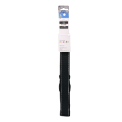 Picture of COLLAR CANINE ROGZ UTILITY LANDING STRIP Black - 1- 5/8in x 19.5-31.5in