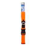 Picture of COLLAR CANINE ROGZ UTILITY LANDING STRIP Orange - 1- 5/8in x 19.5-31.5in