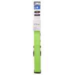 Picture of COLLAR CANINE ROGZ UTILITY LANDING STRIP Lime Green - 1- 5/8in x 19.5-31.5in