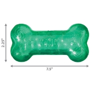 Picture of TOY DOG KONG Squeezz Crackle Bone - Large