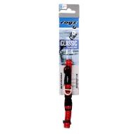 Picture of COLLAR CANINE ROGZ UTILITY NITELIFE Red - 3/8in x 8-12in