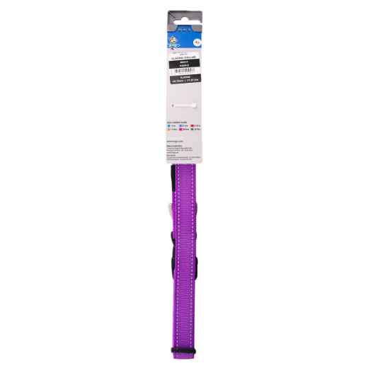 Picture of COLLAR CANINE ROGZ UTILITY LUMBERJACK Purple - 1in x 17-27.5in