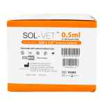 Picture of INSULIN SYRINGE SOL-M U100 0.5ml 30g x 1/2in - 100s