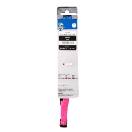 Picture of COLLAR CANINE ROGZ UTILITY NITELIFE Pink - 3/8in x 8-12in