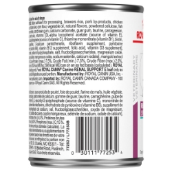Picture of Royal Canin Veterinary Diet RENAL SUPPORT E Loaf Wet Dog Food - 12 X 385gm cans
