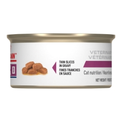 Picture of Royal Canin Veterinary Diet RENAL SUPPORT D Thin Slices In Gravy Wet Cat Food - 24 X 85gm cans