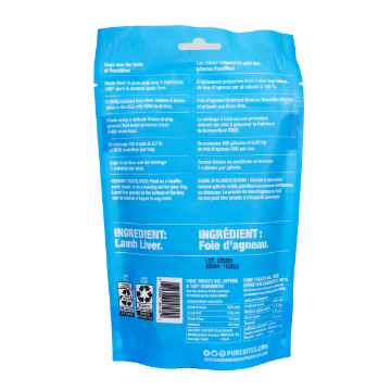 Show details for TREAT PUREBITES CANINE Lamb Liver - 3.35oz / 95g Picture of TREAT PUREBITES CANINE Lamb Liver - 3.35oz / 95g