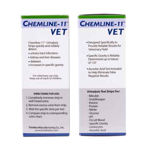 Picture of CHEMLINE II URINALYSIS TEST STRIPS - 100s