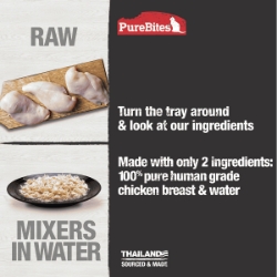 Picture of FELINE PUREBITES CHICKEN BREAST in WATER - 12 x 1.76oz/50g