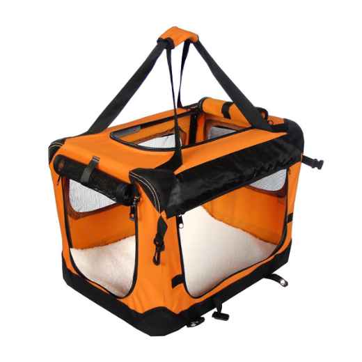 Picture of TUFF CRATE DELUXE SOFT CRATE Large Orange - 31.5in x 21.5in x 23.5in