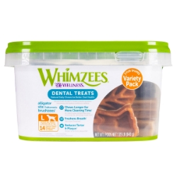Picture of Wellness WHIMZEES Wellness Dog Dental Treats Variety Pack - Large - 14/pc