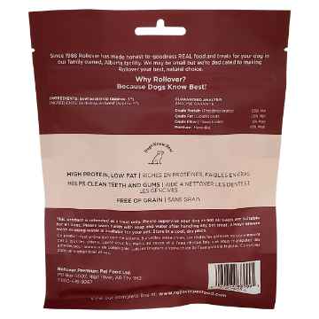 Show details for ROLLOVER ROAST BEEF STRIPS 5in -3/pk Picture of ROLLOVER ROAST BEEF STRIPS 5in -3/pk