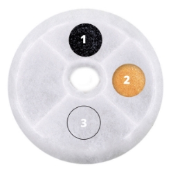 Picture of Catit Senses 2.0 Flower Fountain Water Softening Filter - 2/Pk