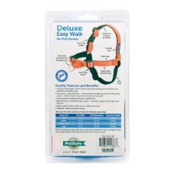Picture of HARNESS CANINE EASY WALK DELUXE NO PULL Rose Red - Large