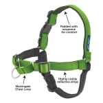 Picture of HARNESS CANINE EASY WALK DELUXE NO PULL Apple Green - Medium