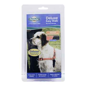 Picture of EASY WALK DELUXE NO PULL HARNESS Medium - Rose Red