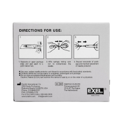 Picture of NEEDLE DISPOSABLE EXEL 22g x 3/4in (PH) - 100s