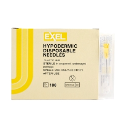 Picture of NEEDLE DISPOSABLE EXEL 20g x 1in (PH) - 100s