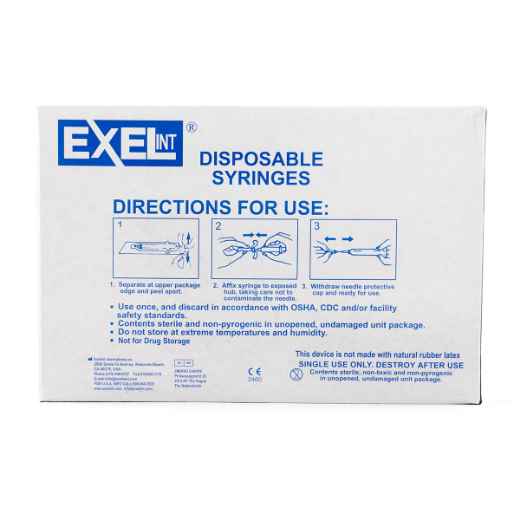 Picture of SYRINGE EXEL 10cc LS - 100s
