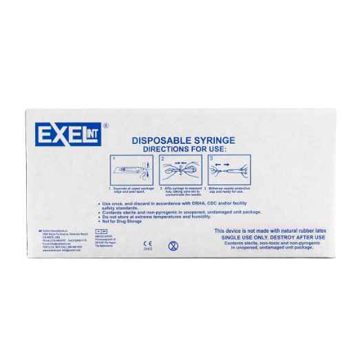 Picture of SYRINGE EXEL 50cc LL - 25s
