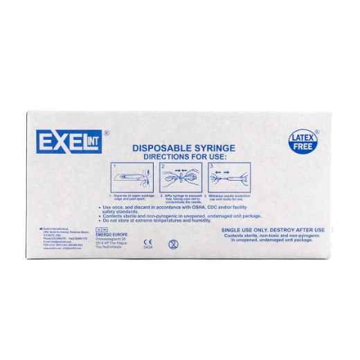 Picture of SYRINGE EXEL 50cc LS ECCENTRIC - 25s