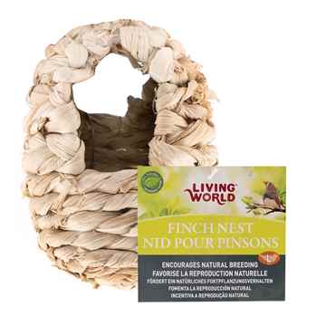 Picture of LIVING WORLD AVIAN LARGE MAIZE PEEL BIRD NEST for Finches (82014)