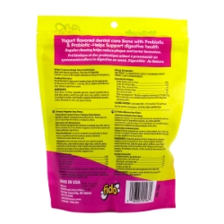 Picture of FIDO NATURALS Belly Bones Yogurt Probiotic Dental Dog Treats - Small - 13/pk