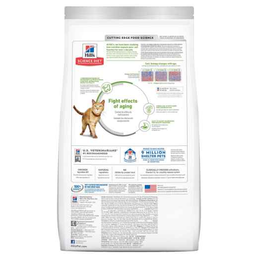 Picture of FELINE SCIENCE DIET ADULT 7+ SENIOR VITALITY CHICKEN - 13lb / 5.89kg