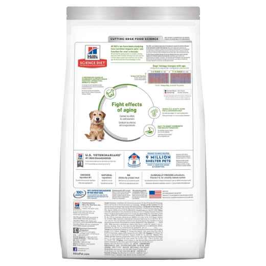 Picture of CANINE SCIENCE DIET ADULT 7+ SENIOR VITALITY SMALL BREED CHICKEN - 3.5lb / 1.58kg