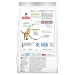 Picture of Feline Science Diet Adult 7+ Senior Vitality Chicken - 6lb/2.72kg