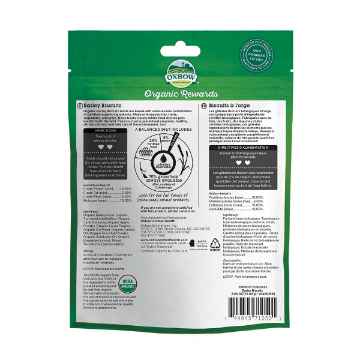 Show details for OXBOW ORGANIC REWARDS BARLEY BISCUITS - 75g/2.65oz Picture of OXBOW ORGANIC REWARDS BARLEY BISCUITS - 75g/2.65oz