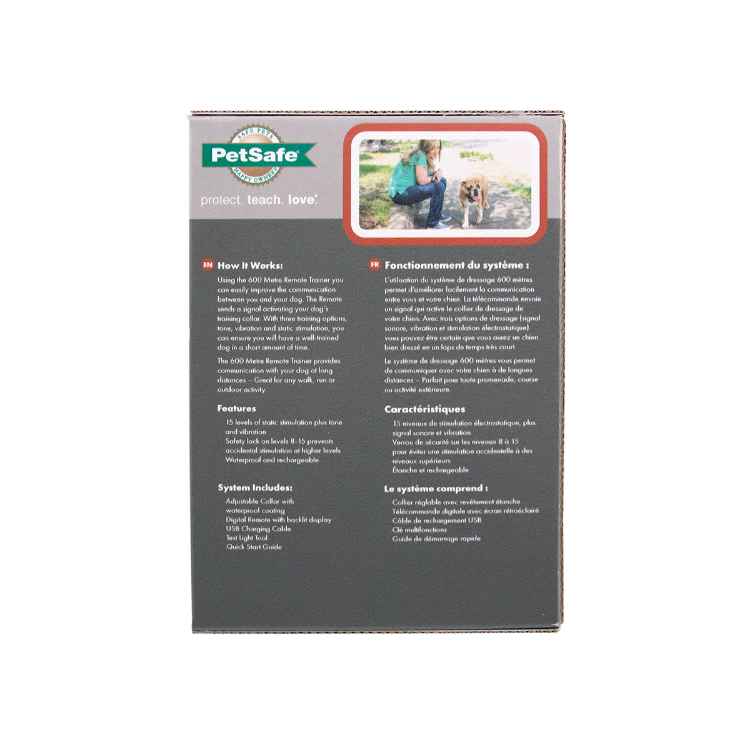 Picture of PETSAFE 600 METER REMOTE TRAINER 15 Levels
