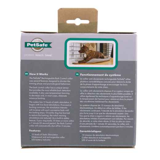 Picture of PETSAFE RECHARGEABLE STATIC BARK CONTROL COLLAR 15 Levels