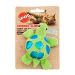 Picture of TOY CAT SPOT Shimmer Glimmer Turtle with Catnip Assorted