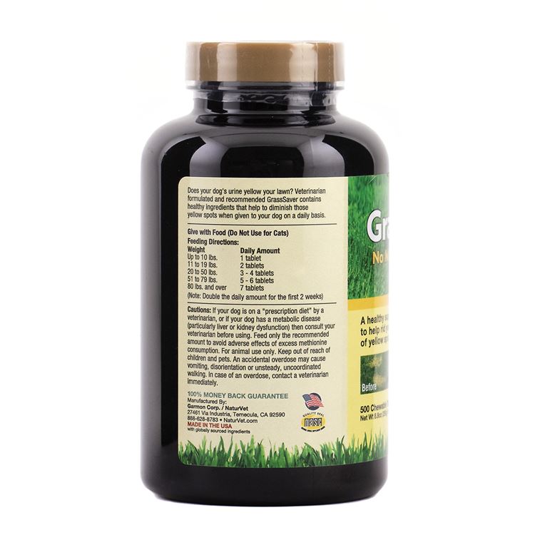 Picture of GRASSSAVER TABS NaturVet - 500's