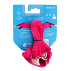 Picture of LEAD AND HARNESS COMBO FELINE RC ADVENTURE KITTY Small - Raspberry