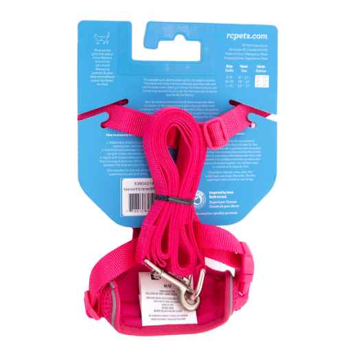 Picture of LEAD AND HARNESS COMBO FELINE RC ADVENTURE KITTY Medium - Raspberry