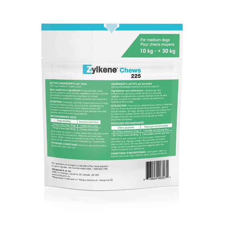 Picture of ZYLKENE CHEWS 225mg - 14/pkg