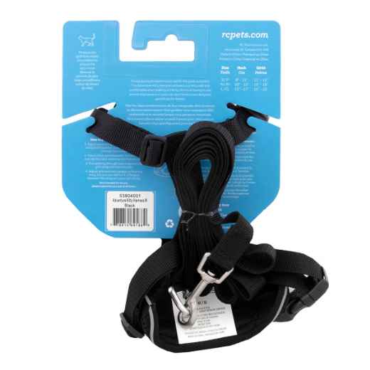 Picture of LEAD AND HARNESS COMBO FELINE RC ADVENTURE KITTY Medium - Black