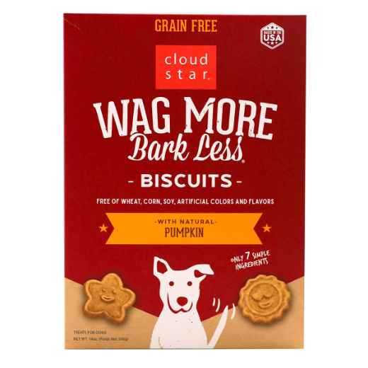 Picture of TREAT CANINE CLOUD STAR OVEN BAKED GF BISCUITS Pumpkin - 14oz / 396g