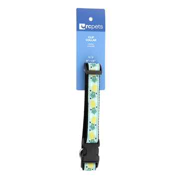 Picture of COLLAR RC CLIP Adjustable Pineapple Parade - 3/4in x 9-13in