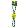 Picture of TOY DOG ZEUS K9 FITNESS Double TPR Ball and Rope Tug