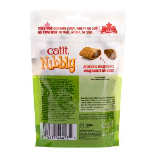 Picture of CATIT NIBBLY FELINE TREATS Chicken & Liver Flavor - 90g / 3.2oz