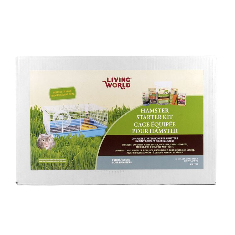 Picture of CAGE LIVING WORLD HAMSTER STARTER KIT
